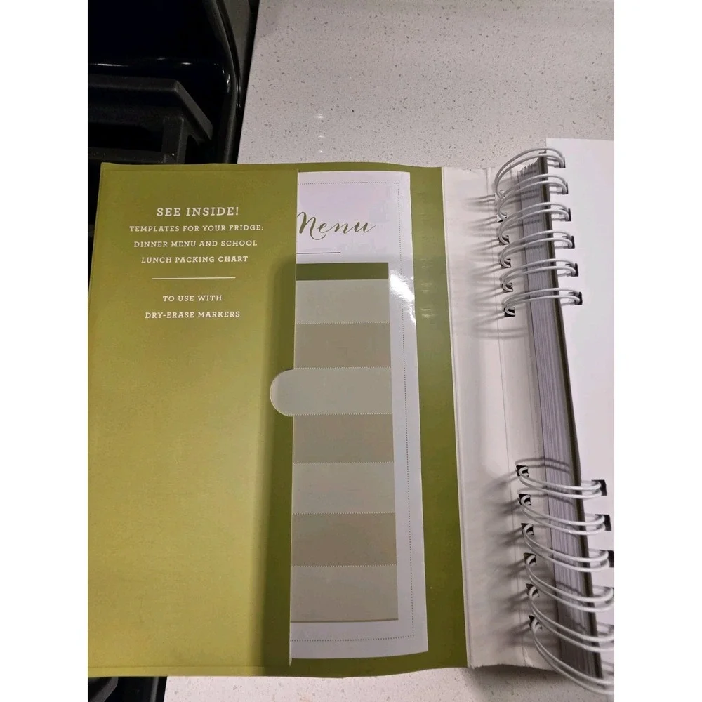 Lisa Leake 100 Days of Real Food Meal Planner Weekly Planner